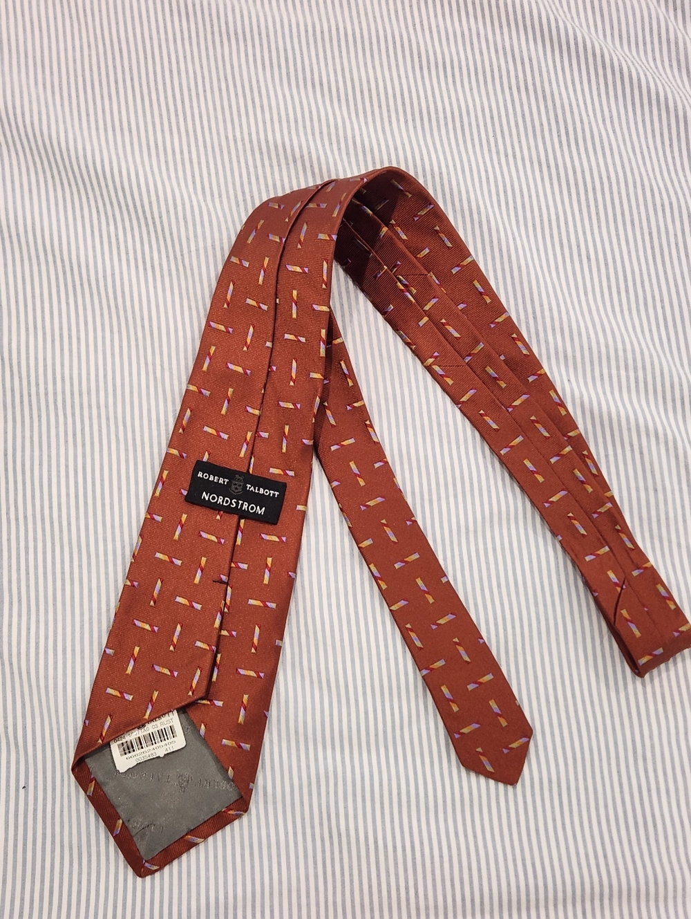 Dior Brooks Brothers Robert Talbot 3 Men's Silk Ties with Dots Pattern - Picture 4 of 6
